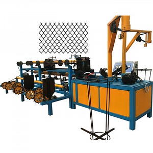 [Hot Item] PVC Coated Chain Link Fence Weaving Machine for Barrier