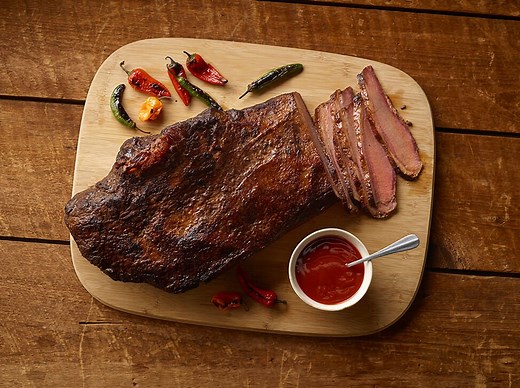 Pit-Smoked & Seasoned Whole Beef Brisket | SADLER'S SMOKEHOUSE® Products