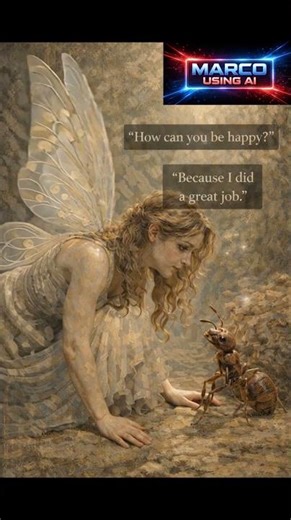 Fairy and Ant #marcousingai #aistorytelling #story
