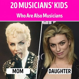 20 Musicians' Kids Who Are Also Musicians | CelebRatings