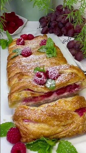 Raspberry Cheesecake Danish to die for 😋