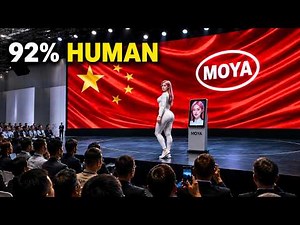 China's New AI Robot MOYA Feels Too real - 92% Human
