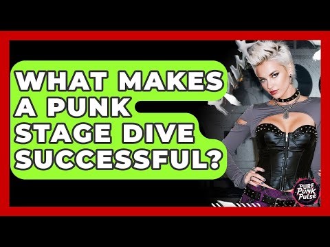 What Makes A Punk Stage Dive Successful? - Pure Punk Pulse