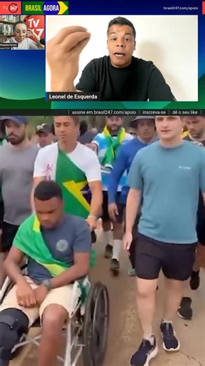 Leonel Querino Neto on Instagram: "Um golpe é muito mais prejudicial do que isso 👀 A caminhada não passa de cortina de fumaça pra esconder a corrupção da direita e tentar alienar parte da população."