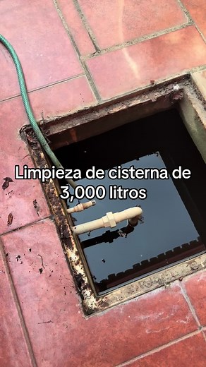 Limpieza Profunda de Cisterna de 3,000 Litros