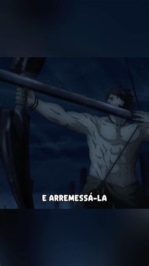 Esse gigante é tão forte que parou uma catástrofe! #anime #otaku