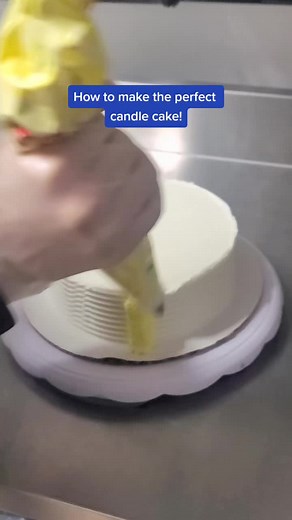 How to Make the Perfect Candle Cake