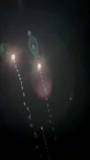 Flashing Strobe Rocket Short #fireworks #shorts