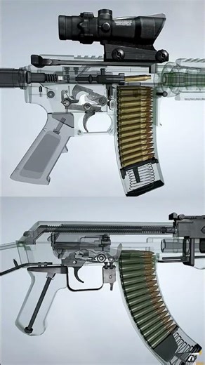 Russian vs U.S. Legendary Guns 🔥 | East vs West Firepower 🇺🇸⚡🇷🇺 #viral #short