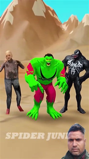 Spider-man soccer challenge vs Hulk, Venom #gta #gtav #spiderman #homemaranha #funny #funnyvideo 7