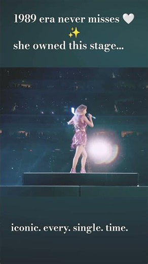 One of those performances I'll never get tired of watching 🤍✨#taylorswift #blankspace #1989