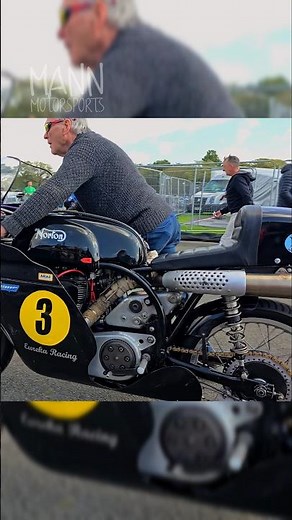 Norton ES2 by Eureka Racing 🇮🇲 Close-Up Rolling