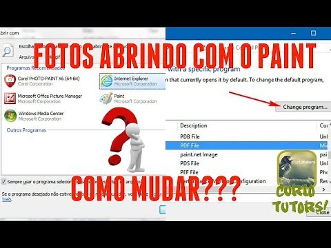 MINHAS FOTOS ESTÃO ABRINDO COM O PAINT, COMO ABRIR COM O VISUALIZADOR DO WINDOWS???