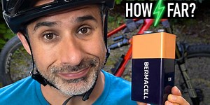 I Built a TINY E-Bike Battery— How Far Will It Go?