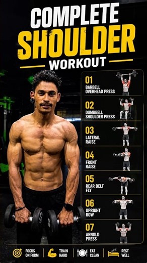 Best Shoulder Exercises for Bigger Shoulders 🔥💪
