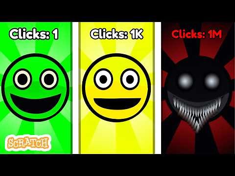 I Made A Clicker Game That Gets Scarier And Scarier On Scratch