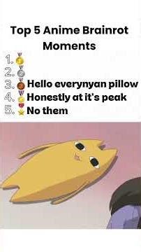 Best of Anime Brainrot Moments🤯#anime