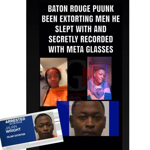 The Gay Neighbors, L.L.C™️ on Instagram: "#TGNBreakingNews🚨 : Following @wbrz Investigative Unit reports, a 23-year-old accused of extorting multiple men he had sex with has been arrested again and is facing a rape charge. Per our investigation, a total of eight victims have made allegations against #JauanWright since 2024. On Monday, Wright was issued bond of $75,000. He currently has three bonds. (📹 / @callmeishhdotcom ) #breakingnews #explorepage"