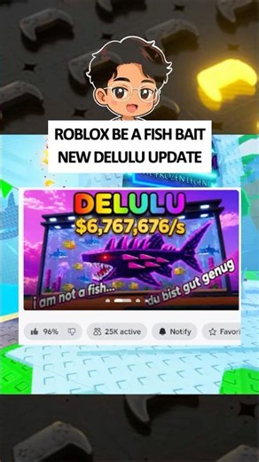 I FOUND the SECRET QUEST in BE A FISH BAIT's DELULU UPDATE... (Roblox)