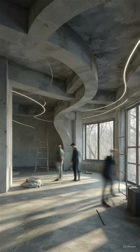 Living Room — Parametric Architectural Luxury Lounge#ParametricDesign #LuxuryLivingRoom