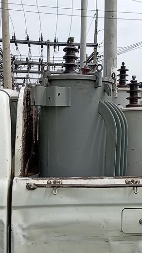 3.4K views · 53 reactions | Pick-up Loaded distribution transformer #transform | Lineman24.com | Facebook