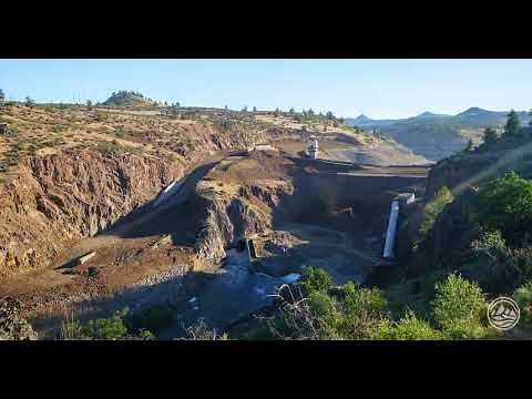 World's Largest DAM REMOVAL: Part 4: Iron Gate, Dam,Klamath River California.