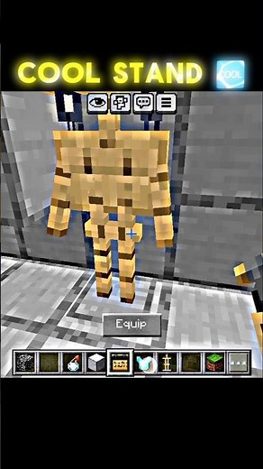 Minecraft armour stand recipe 🤩