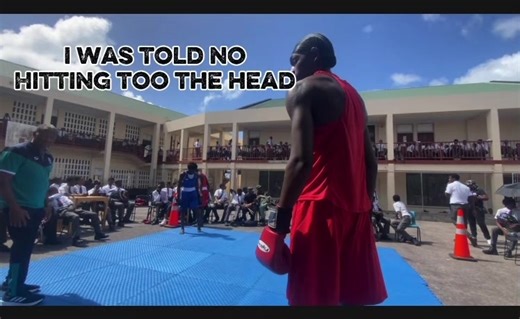 It’s always the bell 🚮#boxing