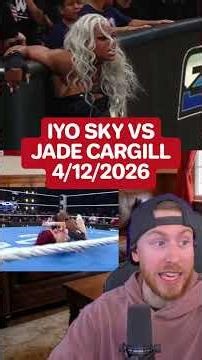 IYO SKY VS JADE CARGILL #wwe #prowrestling #Smackdown