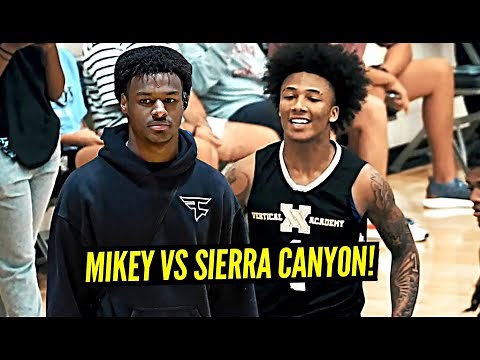 Mikey Williams vs SIERRA CANYON!! Mikey Goes OFF In EPIC Match-Up at The Battle!