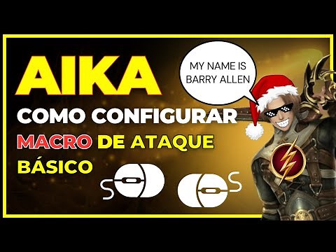 AIKA - SETTING UP 🔥BASIC ATTACK MACRO🔥