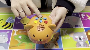 Apitor Robot Bear Screen-Free Coding Robot for Kids Ages 3-5, First Coding Toy with Lights, Sounds & Alphabet Map, STEM Learning Toy Birthday Gift for Boys & Girls