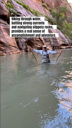 "Epic Hike Through Zion's Narrows |Virgin River Adventure!" ⛺️ Full Video on our channel