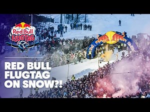 Flying High, Falling... Soft? Meet Flugtag On Snow | Red Bull Flugtag
