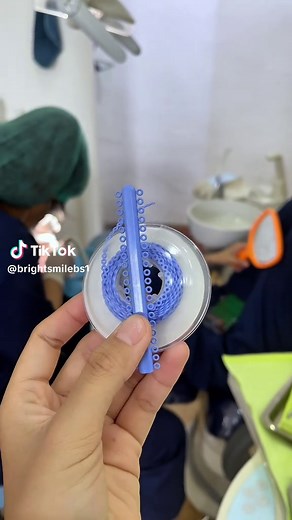 Welcome back to color blue ✨ #brightsmiledentalhospital #braces