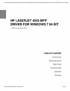 Hp Laserjet Cm1015 Mfp Windows 7 Driver 64 Bit