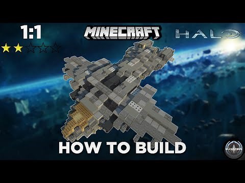UNSC D77-TC Pelican | Minecraft Halo tutorial