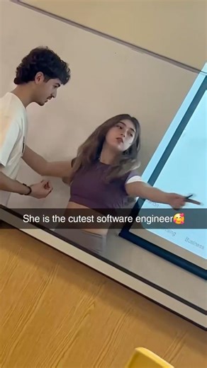 This coder girl is actually cute🤭#trending #coding #ai #shorts #yt #hacks #tricks #cs #girl #tech