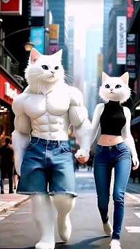 Patla the Bodybuilder Cat | Animated Short Film About Gym Transformation| wait for end 😱