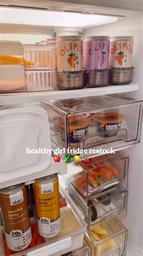 Organize Ways on Instagram: "Full ASMR healthy fridge restock . . . . . . . 🎥 by julianna_claire on TikTok ⏩DM for credit or a removal request ✔️All rights and credits reserved to the respective owner . #fridge #fridgeorganization #organize #organization #kitchen Kitchen ideas, kitchen organization, kitchen inspo, food storage containers, fridge restock, restock with me, organize with me, meal prep, meal prep ideas, meal prepping"