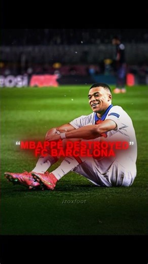 Mbappé destroyed Barcelona 🔥#shorts #football #psg #mbappé #viral #fry #popular #edit #aftereffects