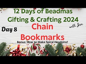 How to Make A Chain Bookmark #bookmarks #bookaccessories #diycraftideas #accessories