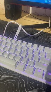 Keyboard types by itself