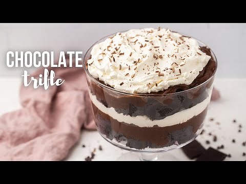 Easy Chocolate Trifle (the easiest dessert!) | The Recipe Rebel