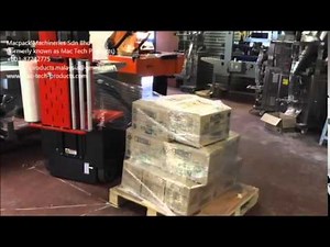 Robotic Pre-Stretch Wrapping Machine