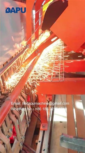 Automatic Welding Machine Making Cable Tray | Satisfying Process | DAPU Machinery