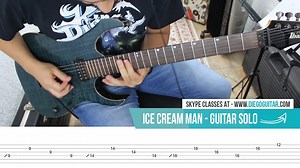 Ice Cream Man Tab | Zoom Guitar Lessons
