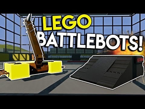 LEGO BATTLE BOTS CHALLENGE! - Brick Rigs Multiplayer Gameplay - Lego Toy Creations