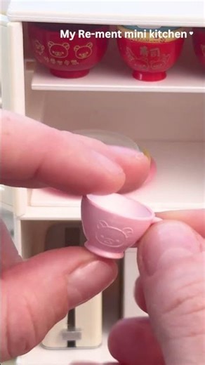 Mini kitchen set ASMR #rilakkuma #minikitchen #minifood #miniature #rement