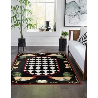 Liora Manne Frontporch Rooster Indoor/Outdoor Rug - Bed Bath & Beyond - 29770533
